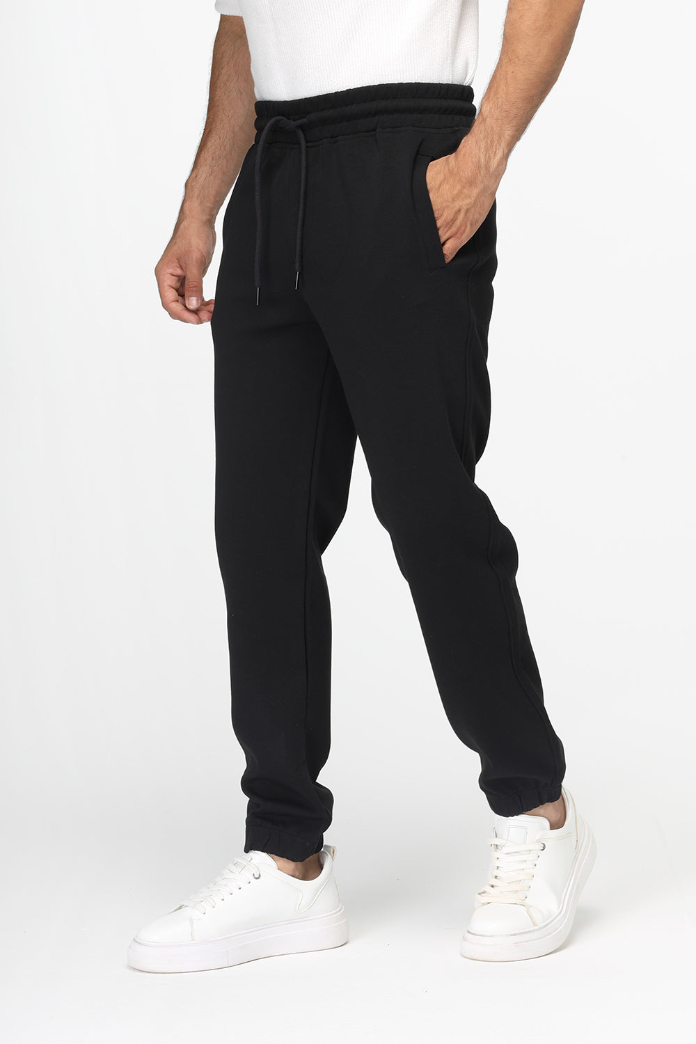 Regular Fit Pants - Black