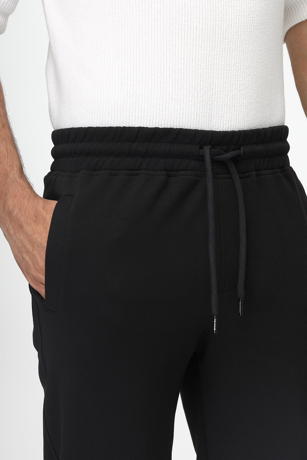 Regular Fit Pants - Black
