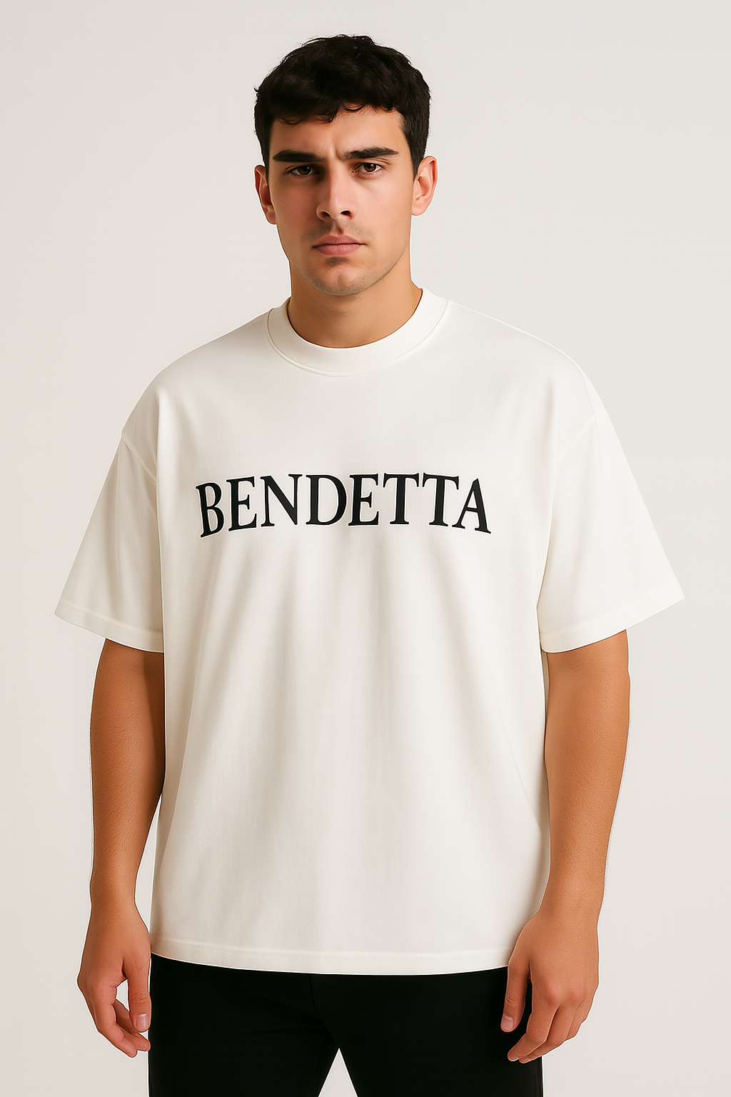Oversized Cotton T-Shirt - White